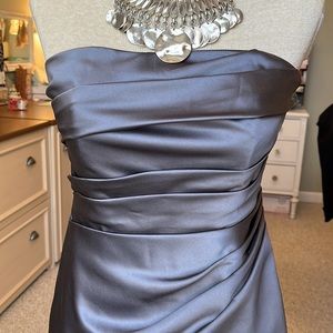 Stunning strapless evening dress